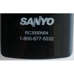 CONTROL REMOTO PARA TV LCD / SANYO RC3000N04